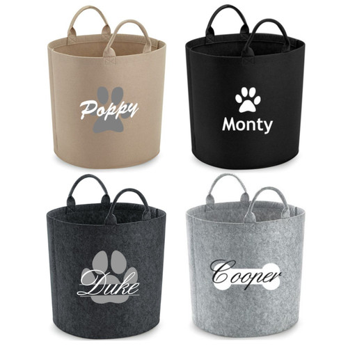 Personalised dog paw storage - paw,
