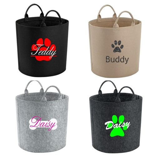 Personalised dog paw storage - personalised,