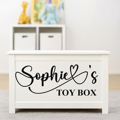 Personalized toy box name - personalized,