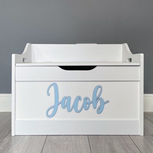 Wooden toy box name any - toy,