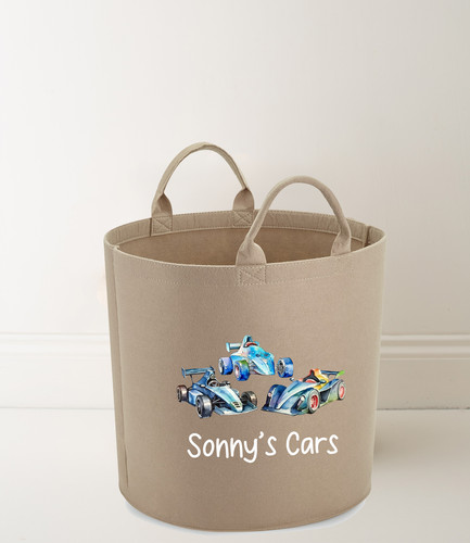 Personalised toy storage - personalised,