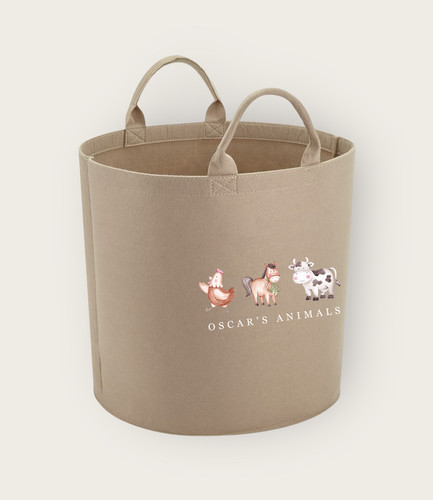 Personalised farm animals toy - animals,