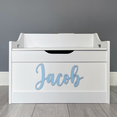 Personalised toy box name - name,