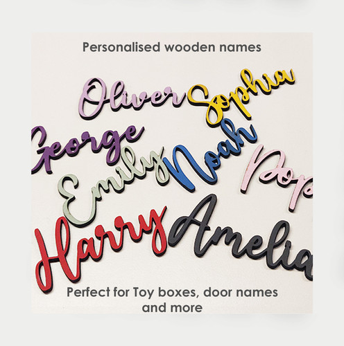 Personalised wooden toy - personalised,