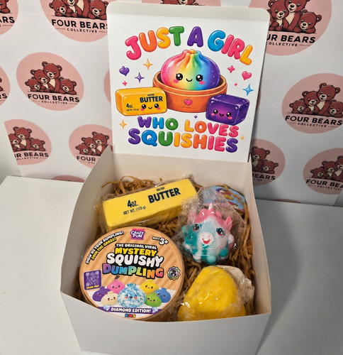 Personalised squishy gift - personalised, box