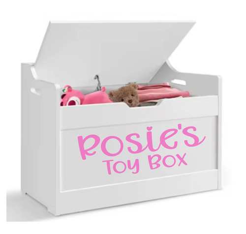Personalised toy box - personalised,