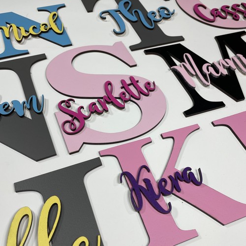 Personalised painted wooden