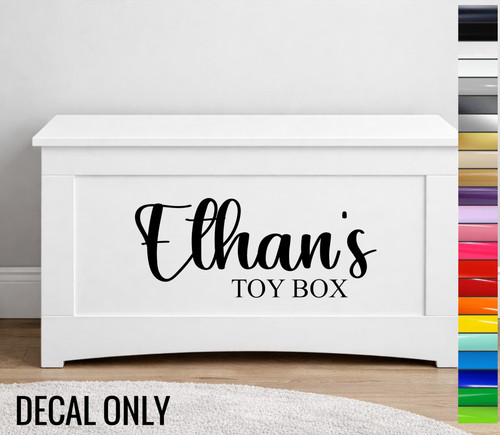 Personalised toy box - personalised,