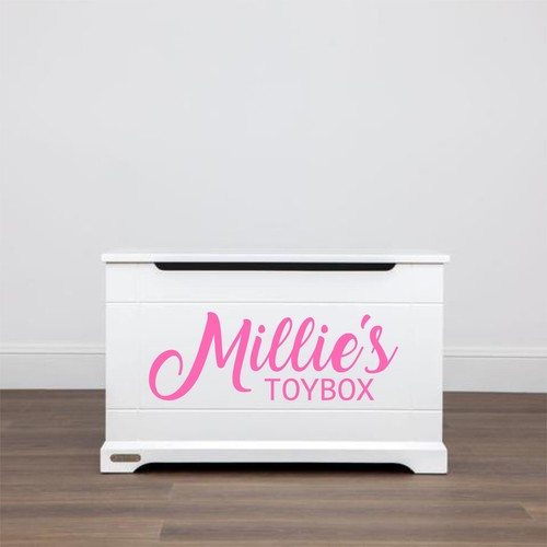 Personalised toy box name - toy,